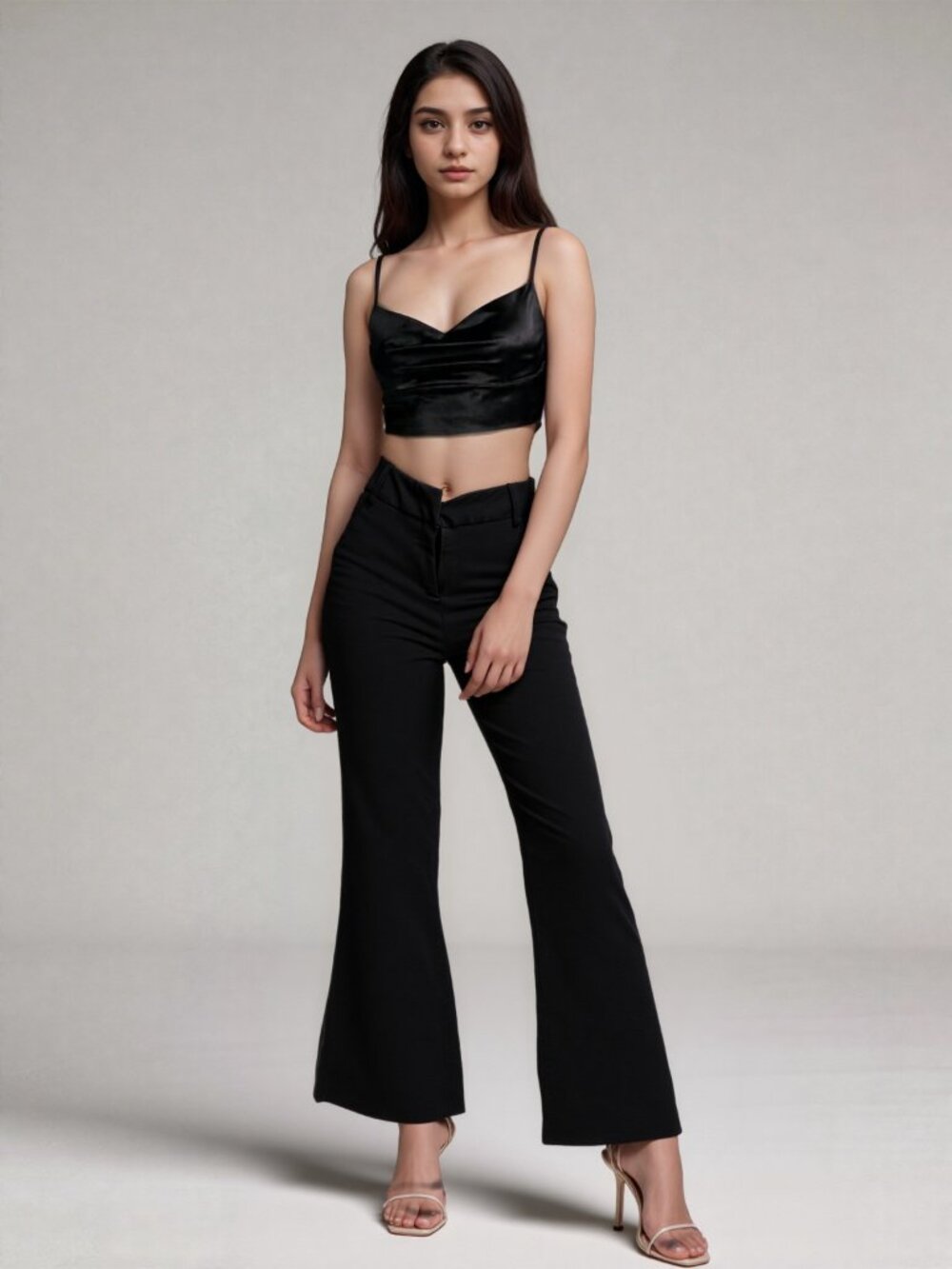 STAR CITY black pants with STRETCH.  Junior size 9.